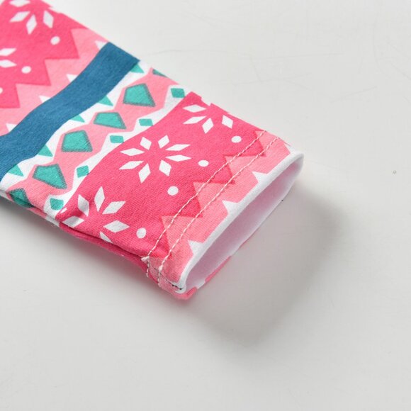 Christmas Unicorn Cotton Dress - Picture 4 of 4